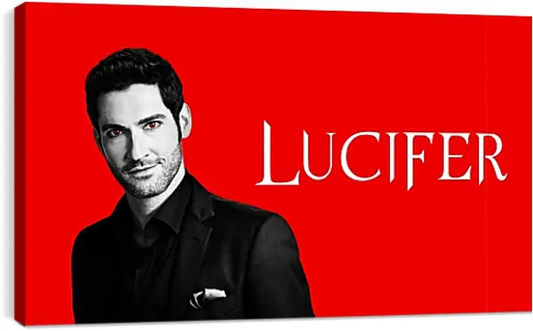 Постер на подрамнике - Люцифер. Lucifer Постер на подрамнике - Люцифер. Lucifer