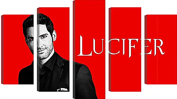 Модульная картина - Люцифер. Lucifer Модульная картина - Люцифер. Lucifer