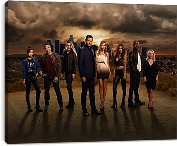 Постер на подрамнике - Люцифер. Lucifer Постер на подрамнике - Люцифер. Lucifer