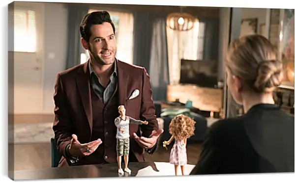 Постер на подрамнике - Люцифер. Lucifer Постер на подрамнике - Люцифер. Lucifer