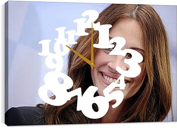 Часы картина - Джулия Робертс. Julia Roberts Часы картина - Джулия Робертс. Julia Roberts