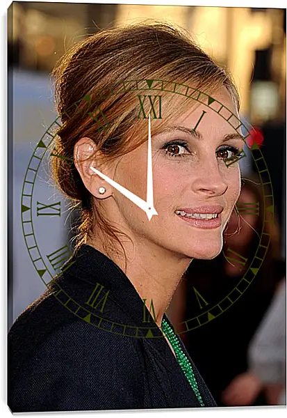 Часы картина - Джулия Робертс. Julia Roberts Часы картина - Джулия Робертс. Julia Roberts