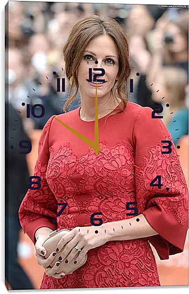 Часы картина - Джулия Робертс. Julia Roberts Часы картина - Джулия Робертс. Julia Roberts