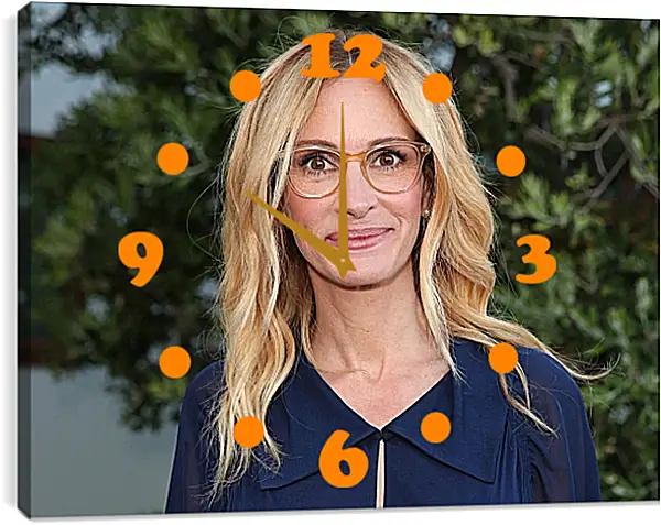 Часы картина - Джулия Робертс. Julia Roberts Часы картина - Джулия Робертс. Julia Roberts