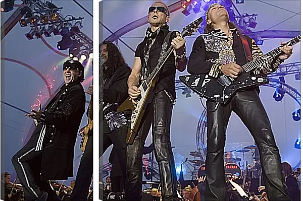 Модульная картина - Скорпионс. Scorpions Модульная картина - Скорпионс. Scorpions