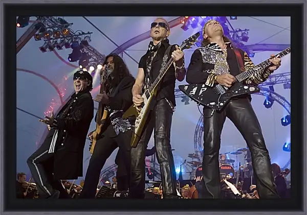 Картина в раме - Скорпионс. Scorpions Картина в раме - Скорпионс. Scorpions