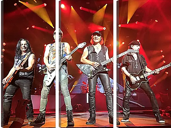 Модульная картина - Скорпионс. Scorpions Модульная картина - Скорпионс. Scorpions