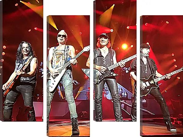 Модульная картина - Скорпионс. Scorpions Модульная картина - Скорпионс. Scorpions