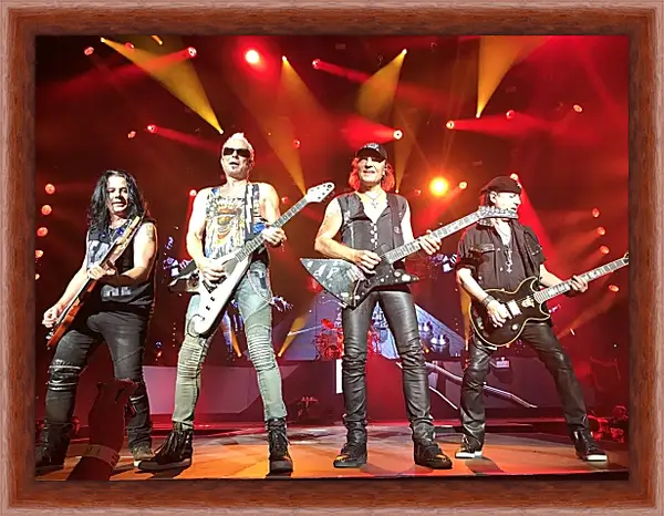 Картина в раме - Скорпионс. Scorpions Картина в раме - Скорпионс. Scorpions