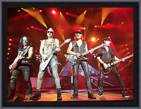Картина в раме - Скорпионс. Scorpions Картина в раме - Скорпионс. Scorpions