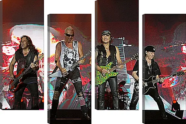 Модульная картина - Скорпионс. Scorpions Модульная картина - Скорпионс. Scorpions