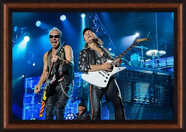 Картина в раме - Скорпионс. Scorpions Картина в раме - Скорпионс. Scorpions