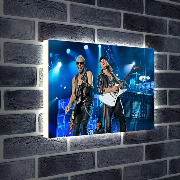 Лайтбокс световая панель - Скорпионс. Scorpions Лайтбокс световая панель - Скорпионс. Scorpions