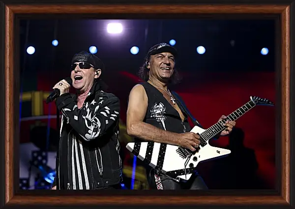 Картина в раме - Скорпионс. Scorpions Картина в раме - Скорпионс. Scorpions