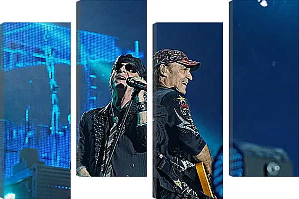 Модульная картина - Скорпионс. Scorpions Модульная картина - Скорпионс. Scorpions