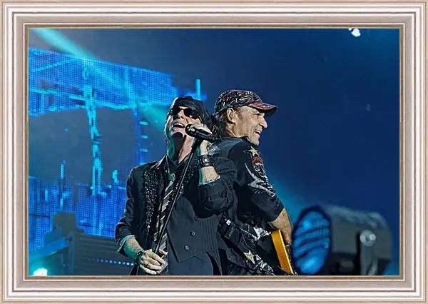 Картина в раме - Скорпионс. Scorpions Картина в раме - Скорпионс. Scorpions