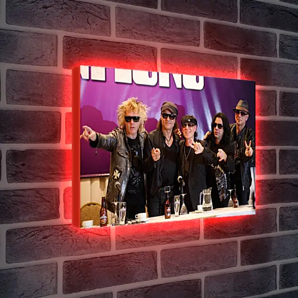 Лайтбокс световая панель - Скорпионс. Scorpions Лайтбокс световая панель - Скорпионс. Scorpions