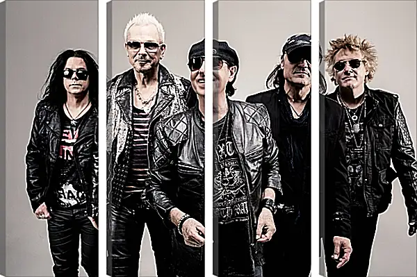 Модульная картина - Скорпионс. Scorpions Модульная картина - Скорпионс. Scorpions