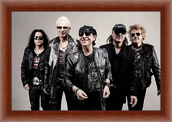 Картина в раме - Скорпионс. Scorpions Картина в раме - Скорпионс. Scorpions