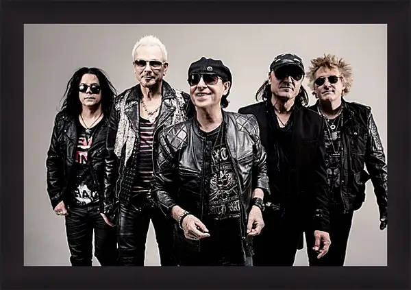 Картина в раме - Скорпионс. Scorpions Картина в раме - Скорпионс. Scorpions