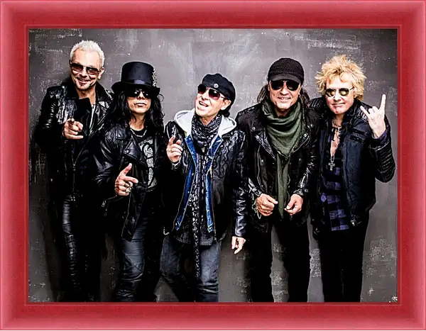 Картина в раме - Скорпионс. Scorpions Картина в раме - Скорпионс. Scorpions