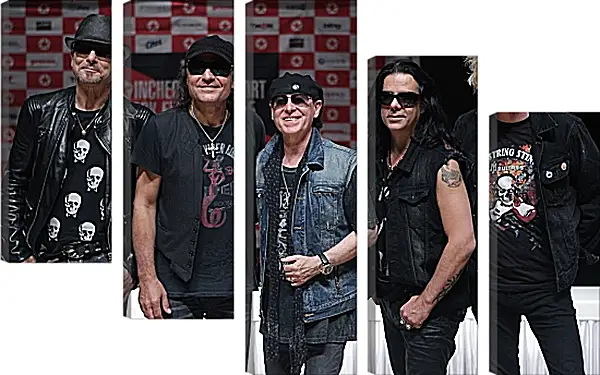 Модульная картина - Скорпионс. Scorpions Модульная картина - Скорпионс. Scorpions
