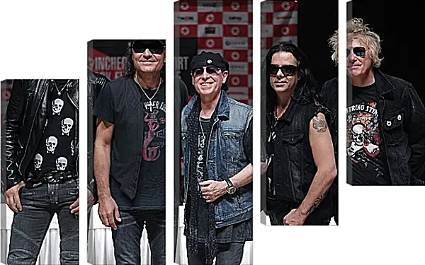 Модульная картина - Скорпионс. Scorpions Модульная картина - Скорпионс. Scorpions