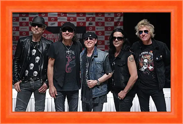 Картина в раме - Скорпионс. Scorpions Картина в раме - Скорпионс. Scorpions