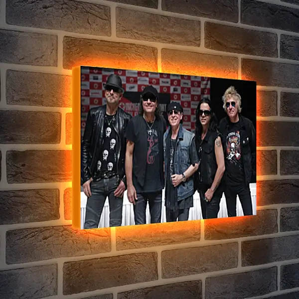 Лайтбокс световая панель - Скорпионс. Scorpions Лайтбокс световая панель - Скорпионс. Scorpions