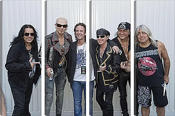Модульная картина - Скорпионс. Scorpions Модульная картина - Скорпионс. Scorpions