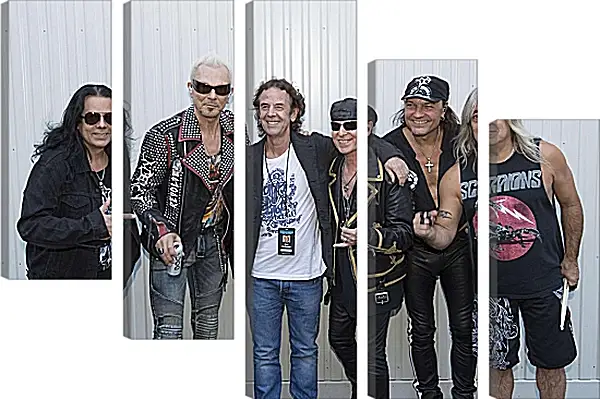 Модульная картина - Скорпионс. Scorpions Модульная картина - Скорпионс. Scorpions