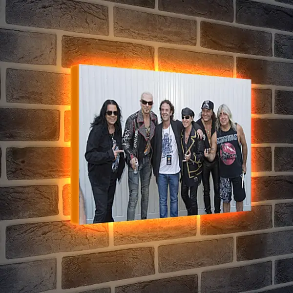 Лайтбокс световая панель - Скорпионс. Scorpions Лайтбокс световая панель - Скорпионс. Scorpions