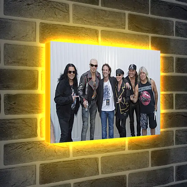 Лайтбокс световая панель - Скорпионс. Scorpions Лайтбокс световая панель - Скорпионс. Scorpions