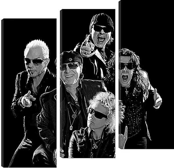 Модульная картина - Скорпионс. Scorpions Модульная картина - Скорпионс. Scorpions