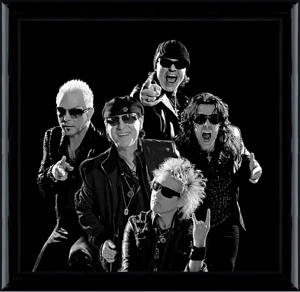 Картина в раме - Скорпионс. Scorpions Картина в раме - Скорпионс. Scorpions