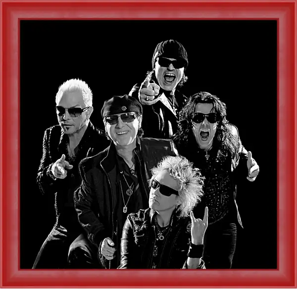 Картина в раме - Скорпионс. Scorpions Картина в раме - Скорпионс. Scorpions