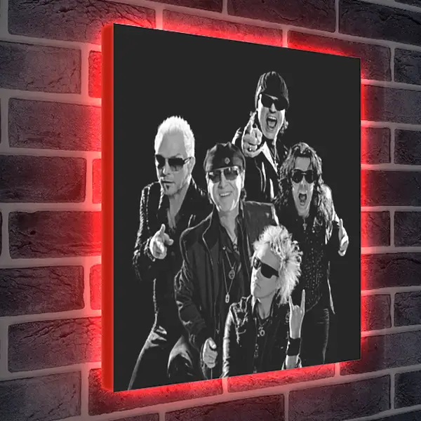 Лайтбокс световая панель - Скорпионс. Scorpions Лайтбокс световая панель - Скорпионс. Scorpions