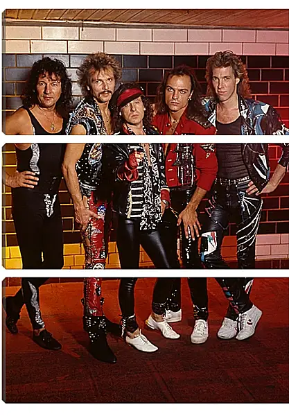 Модульная картина - Скорпионс. Scorpions Модульная картина - Скорпионс. Scorpions
