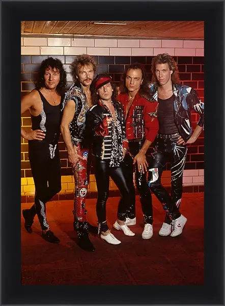 Картина в раме - Скорпионс. Scorpions Картина в раме - Скорпионс. Scorpions