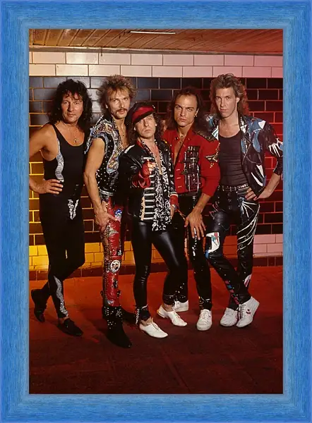 Картина в раме - Скорпионс. Scorpions Картина в раме - Скорпионс. Scorpions