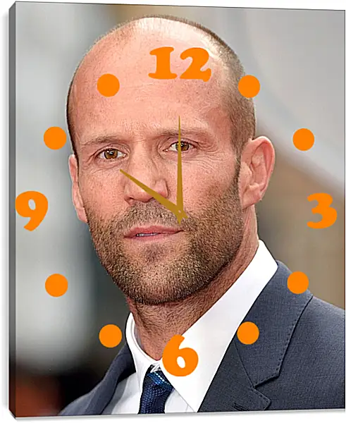 Часы картина - Джейсон Стэтхэм. Jason Statham Часы картина - Джейсон Стэтхэм. Jason Statham