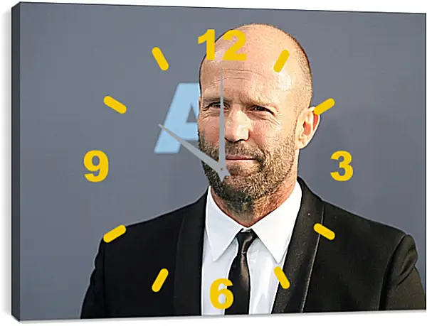 Часы картина - Джейсон Стэтхэм. Jason Statham Часы картина - Джейсон Стэтхэм. Jason Statham
