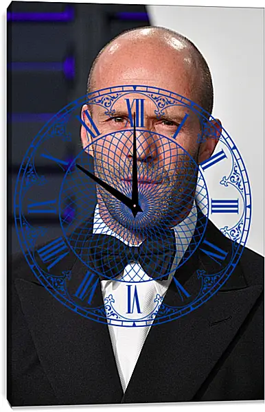 Часы картина - Джейсон Стэтхэм. Jason Statham Часы картина - Джейсон Стэтхэм. Jason Statham