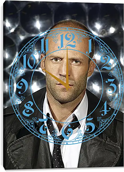 Часы картина - Джейсон Стэтхэм. Jason Statham Часы картина - Джейсон Стэтхэм. Jason Statham