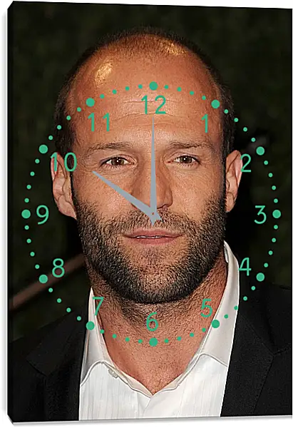 Часы картина - Джейсон Стэтхэм. Jason Statham Часы картина - Джейсон Стэтхэм. Jason Statham