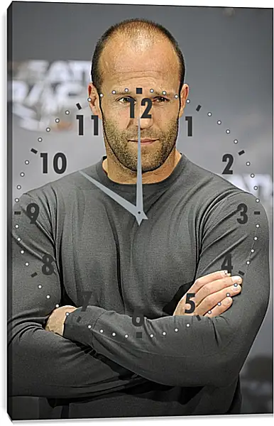 Часы картина - Джейсон Стэтхэм. Jason Statham Часы картина - Джейсон Стэтхэм. Jason Statham