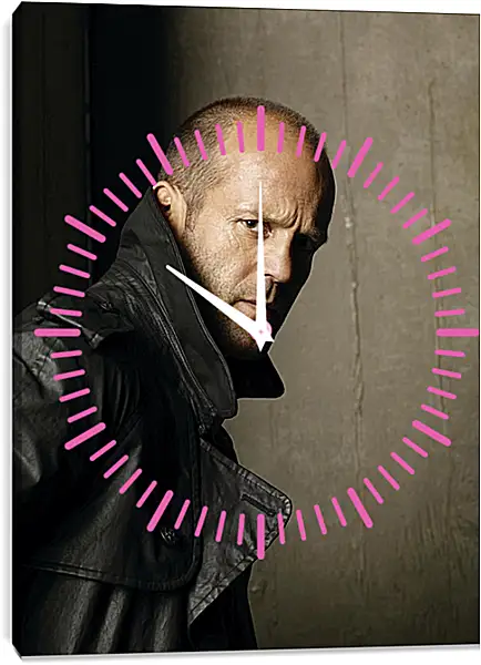 Часы картина - Джейсон Стэтхэм. Jason Statham Часы картина - Джейсон Стэтхэм. Jason Statham