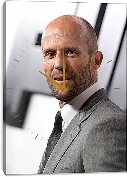 Часы картина - Джейсон Стэтхэм. Jason Statham Часы картина - Джейсон Стэтхэм. Jason Statham