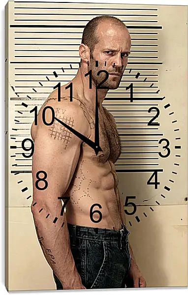 Часы картина - Джейсон Стэтхэм. Jason Statham Часы картина - Джейсон Стэтхэм. Jason Statham