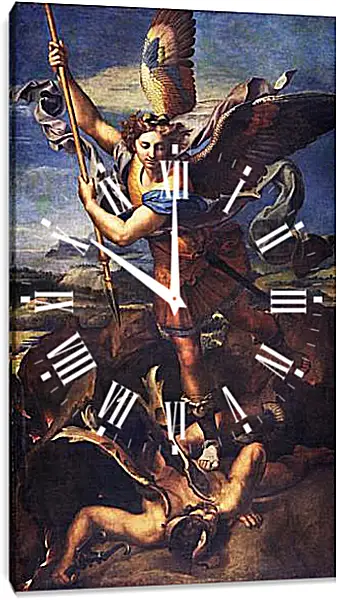 Часы картина - Сен Мишель. Санти Рафаэль Часы картина - Сен Мишель. Санти Рафаэль